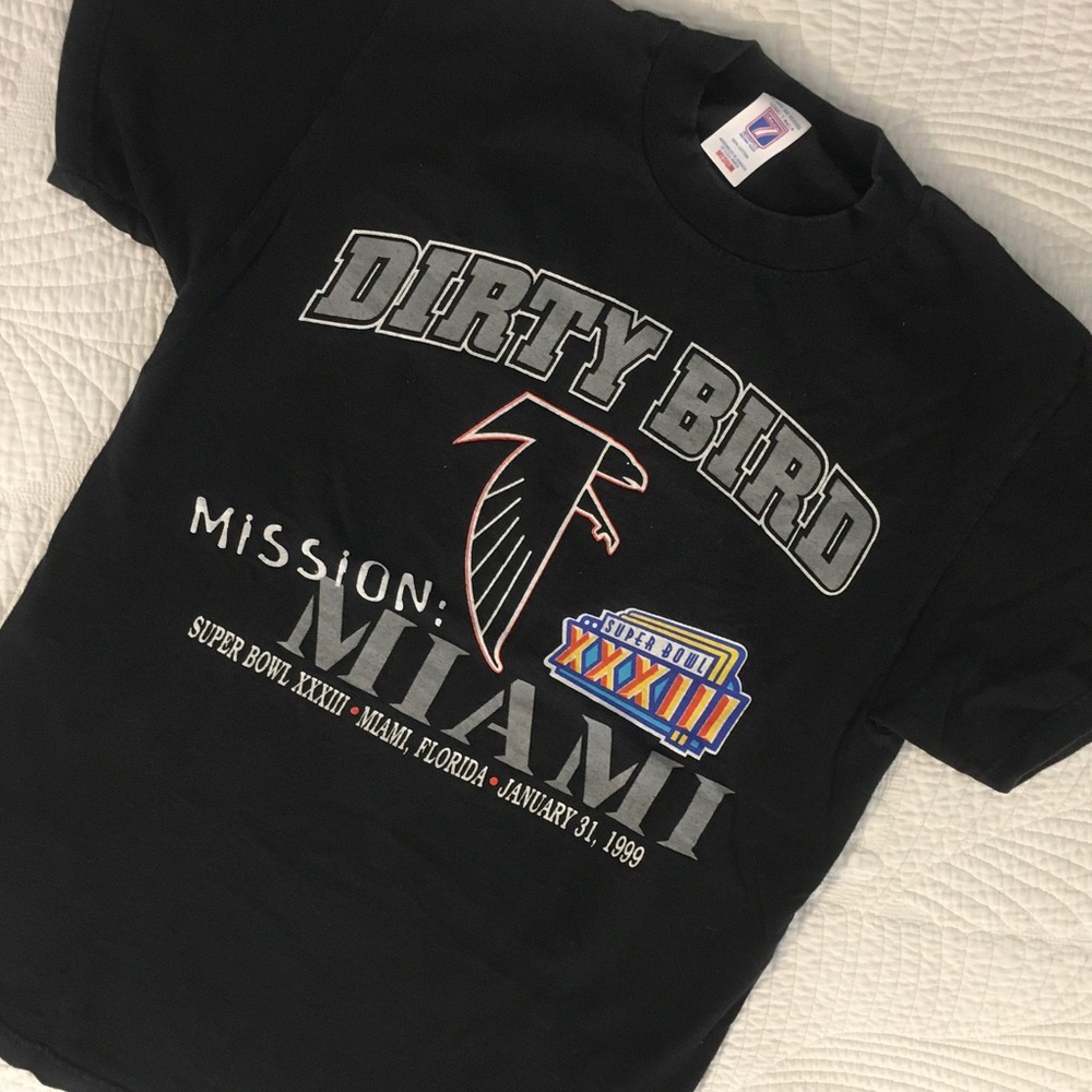 Super Bowl XXXIII Falcon’s Shirt.